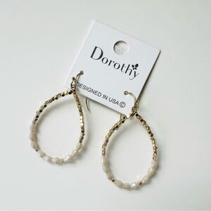 Beaded Hoop Earrings